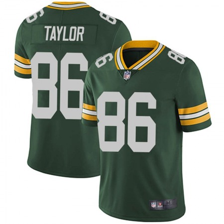 Men's Green Bay Packers #86 Malik Taylor Green Vapor Untouchable Limited Stitched Jersey
