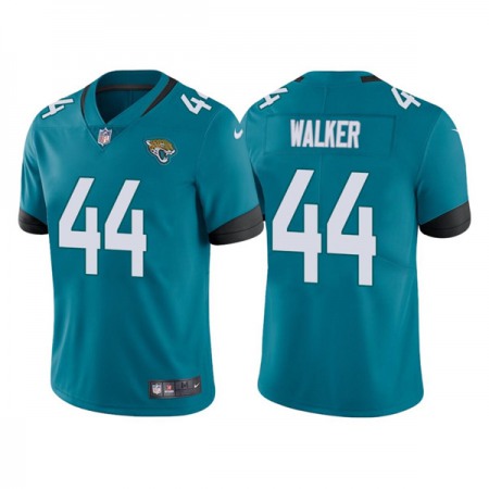 Men's Jacksonville Jaguars #44 Travon Walker Teal Vapor Untouchable Limited Stitched Jersey