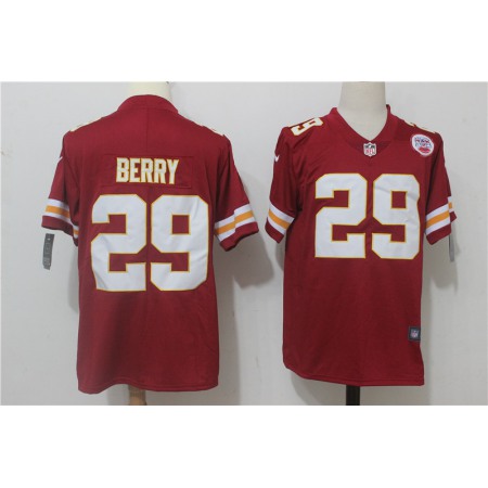 Men's Nike Kansas City Chiefs #29 Eric Berry Red Team Color Stitched NFL Vapor Untouchable Limited Jersey