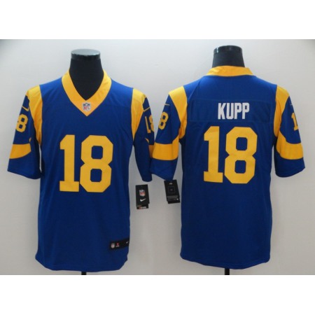 Men's Los Angeles Rams #18 Cooper Kupp Royal Blue Vapor Untouchable Limited Stitched NFL Jersey