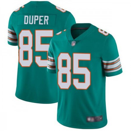 Men's Miami Dolphins #85 Mark Duper Aqua Vapor Untouchable Limited Stitched Jersey