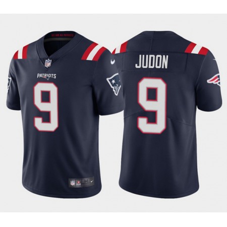 Men's New England Patriots #9 Matt Judon 2021 Navy Vapor Untouchable Limited Stitched NFL Jersey
