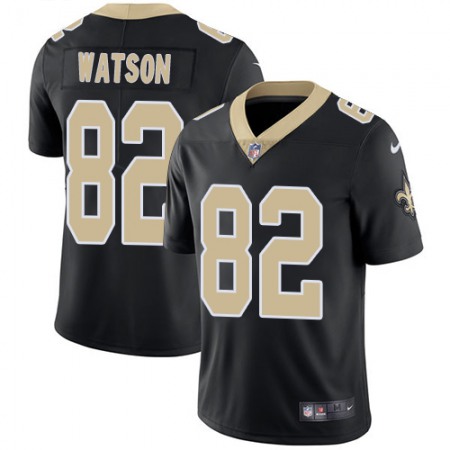 Men's New Orleans Saints #82 Benjamin Watson Black Vapor Untouchable Limited Stitched NFL Jersey