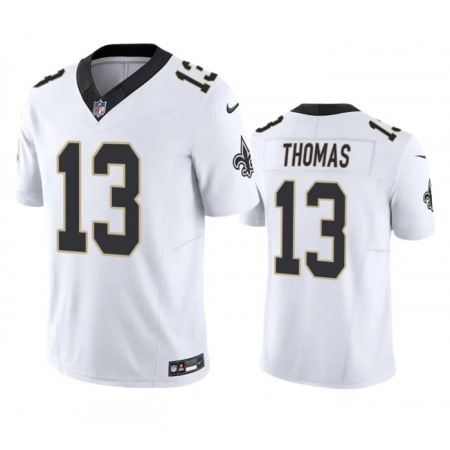 Men's New Orleans Saints #13 Michael Thomas White 2023 F.U.S.E. Vapor Untouchable Limited Stitched Jersey