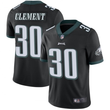 Men's Philadelphia Eagles #30 Corey Clement Black Vapor Untouchable Limited Stitched Jersey