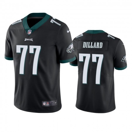 Men's Philadelphia Eagles #77 Andre Dillard Black Vapor Untouchable Limited Stitched Jersey