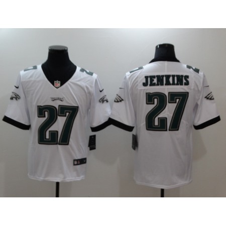 Men's Philadelphia Eagles #27 Malcolm Jenkins White Vapor Untouchable Limited Stitched NFL Jersey