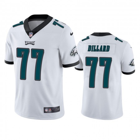 Men's Philadelphia Eagles #77 Andre Dillard White Vapor Untouchable Limited Stitched Jersey