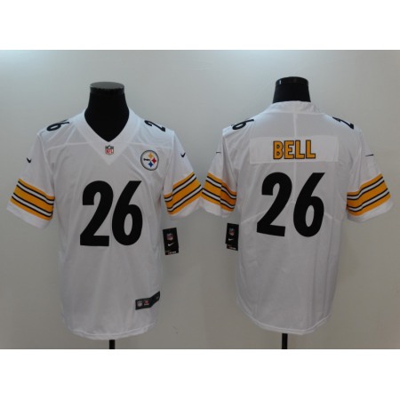 Men's Pisttburgn Steelers #26 Le'Veon Bell White Vapor Untouchable Player Limited Jersey