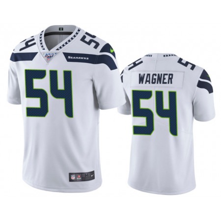 Men's Seattle Seahawks #54 Bobby Wagner White 2019 100th Season Vapor Untouchable Limited Stitched NFL Jersey