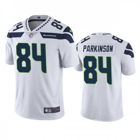 Men's Seattle Seahawks #84 Colby Parkinson White Vapor Untouchable Limited Stitched Jersey