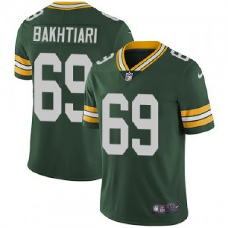Youth Green Bay Packers #69 David Bakhtiari Green Vapor Untouchable Stitched NFL Jersey