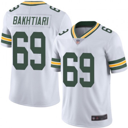 Youth Green Bay Packers #69 David Bakhtiari White Vapor Untouchable Stitched NFL Jersey