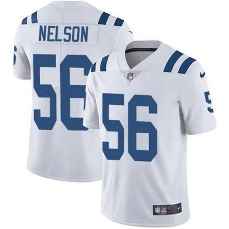 Youth Indianapolis Colts #56 Quenton Nelson White Vapor Untouchable Limited Stitched Football Jersey