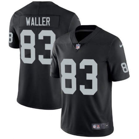 Youth Las Vegas Raiders #83 Darren Waller Black Vapor Untouchable Limited Stitched NFL Jersey