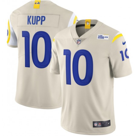 Youth Los Angeles Rams #10 Cooper Kupp 2020 Bone Vapor Limited Stitched Jersey