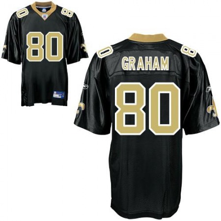 Saints #80 Jimmy Graham Black Stitched Youth NFL Jersey