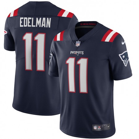 Youth New England Patriots #11 Julian Edelman New Navy Vapor Untouchable Stitched NFL Jersey