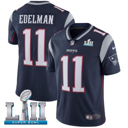 Youth New England Patriots #11 Julian Edelman Nike Navy Vapor Untouchable Limited Stitched NFL Jersey