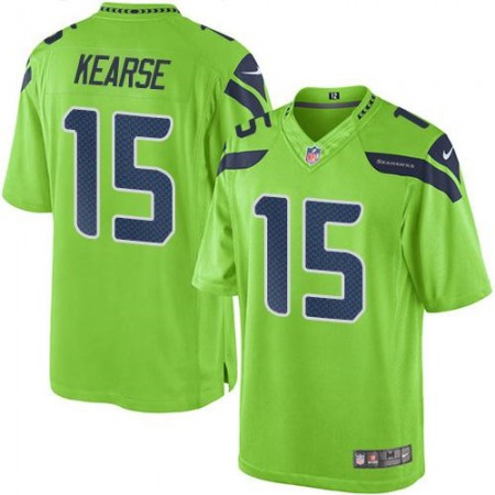 Nike Seahawks #15 Jermaine Kearse Green Youth Stitched NFL Limited Rush Jersey