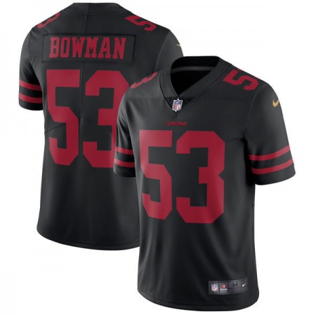 Youth San Francisco 49ers #53 NaVorro Bowman Nike Black Vapor Untouchable Limited Stitched NFL Jersey