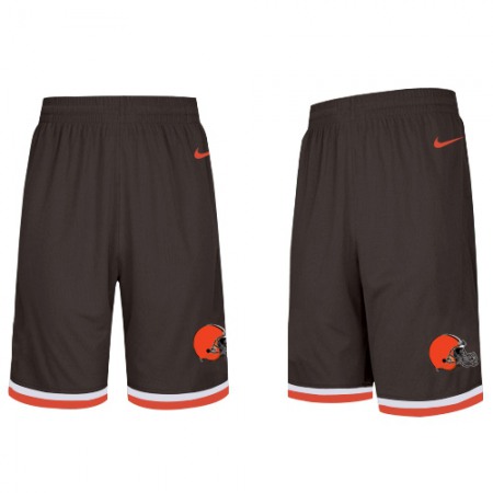 Men's Cleveland Browns 2019 Brown Knit Performance Shorts