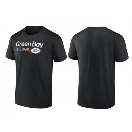 Men's Green Bay Packers Love Pride T-Shirt
