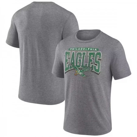 Men's Philadelphia Eagles Gray Sleeve T-Shirt