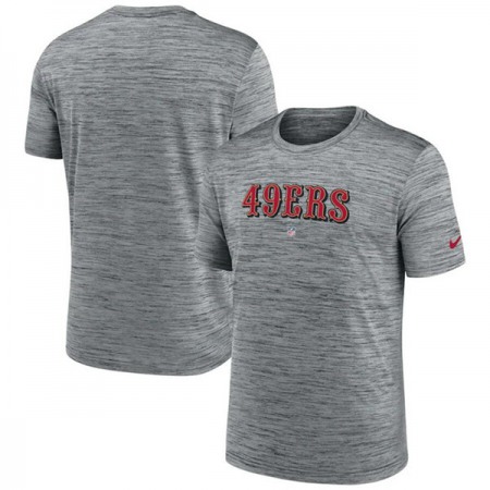 Men's San Francisco 49ers Grey Velocity Performance T-Shirt