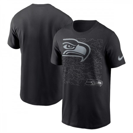 Men's Seattle Seahawks Black T-Shirt