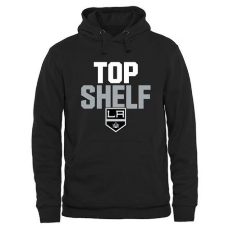 Los Angeles Kings Top Shelf Pullover Hoodie Black