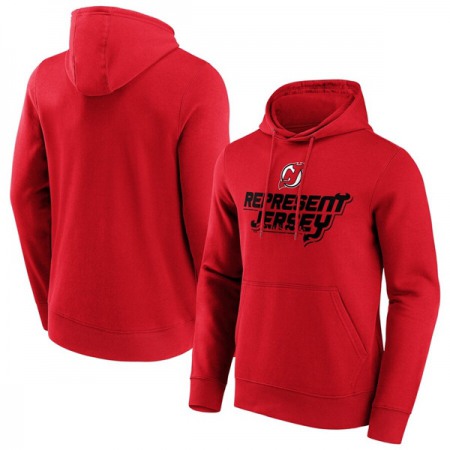 Men's New Jersey Devils Red Hometown Graphic Hoodie