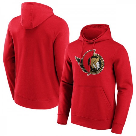 Men's Ottawa Senators Red Iconic Primary Colour Logo Graphic Hoodie