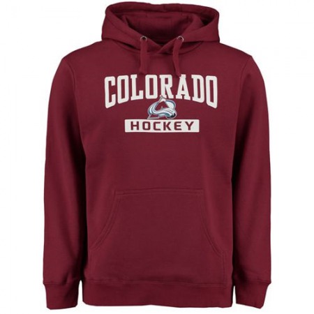 Colorado Avalanche Rinkside City Pride Pullover Hoodie Burgundy