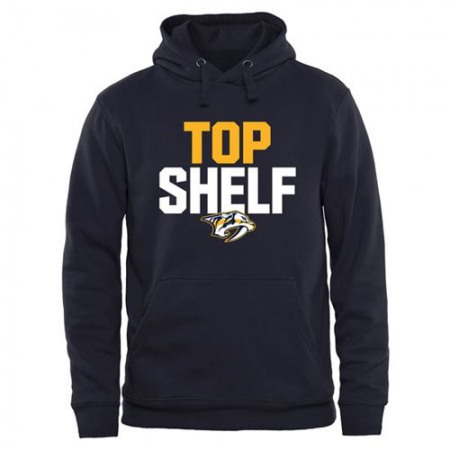 Nashville Predators Top Shelf Pullover Hoodie Navy