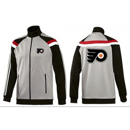 NHL Philadelphia Flyers Zip Jackets Grey