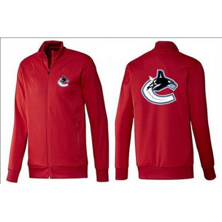 NHL Vancouver Canucks Zip Jackets Red