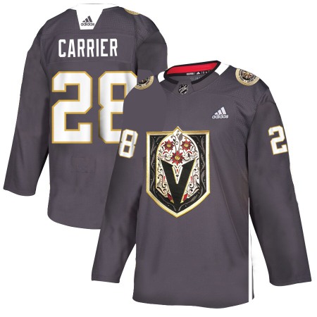 Youth Vegas Golden Knights #28 William Carrier Grey Stitched Jersey