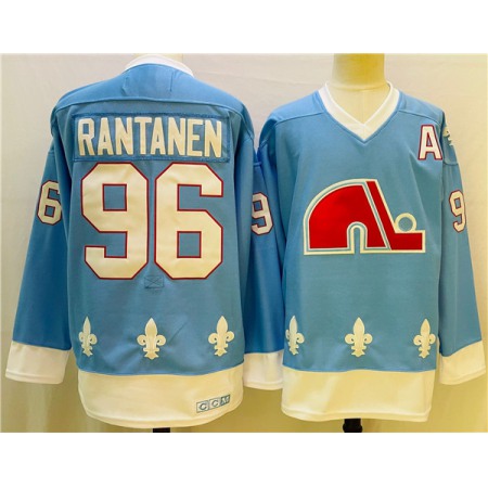 Men's Colorado Avalanche #96 Mikko Rantanen Blue Stitched Jersey