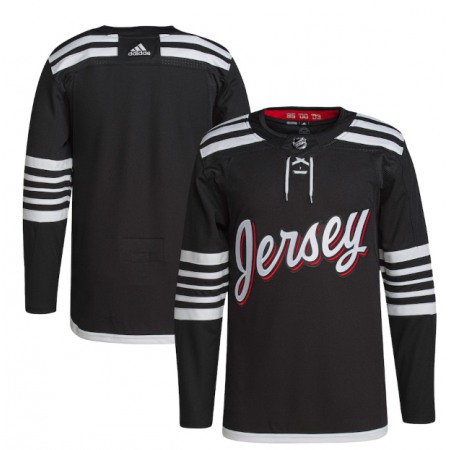 Men's New Jersey Devils Blank 2021/22 Black Stitched Jersey