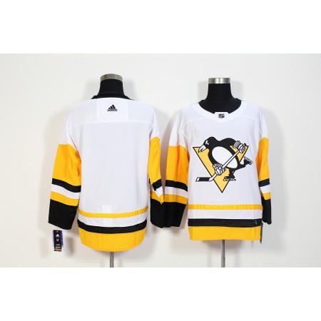 Men's Adidas Pittsburgh Penguins White Stitched NHL Jersey