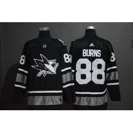 Men's San Jose Sharks #88 Brent Burns Black 2019 NHL All-Star Game Jersey