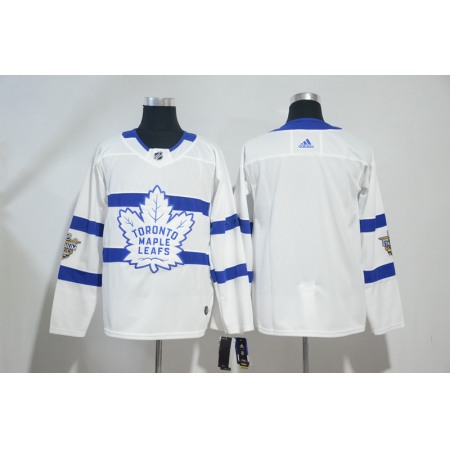 Men's Adidas Toronto Maple Leafs White 2018 NHL Stadium Series Stitched NHL Jersey