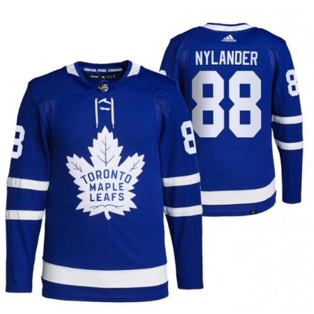 Men's Toronto Maple Leafs #88 William Nylander 2021 Blue Stitched NHL Jersey