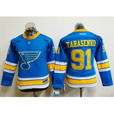 Blues #91 Vladimir Tarasenko Light Blue 2017 Winter Classic Women's Stitched NHL Jersey