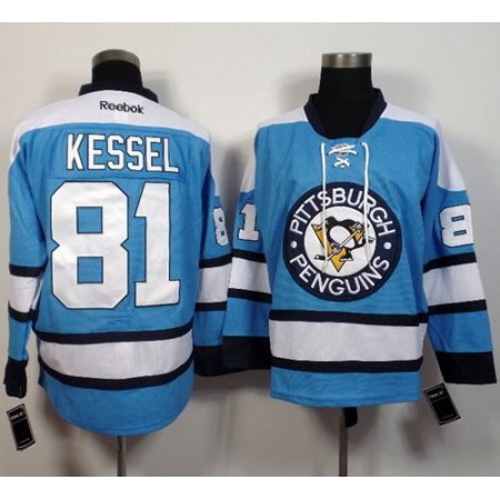 Penguins #81 Phil Kessel Light Blue Alternate Stitched NHL Jersey