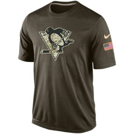 Men's Pittsburgh Penguins Salute To Service Nike Dri-FIT T-Shirt
