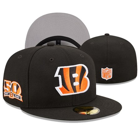 Cincinnati Bengals Fitted Hat