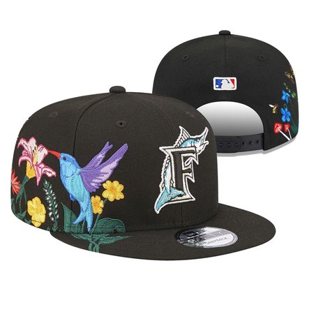 Miami Marlins Snapback Hat